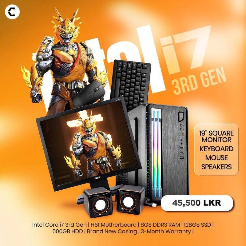 Intel i7 3rd gen computer