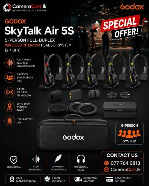 SkyTalk 5S Wireless Intercom System