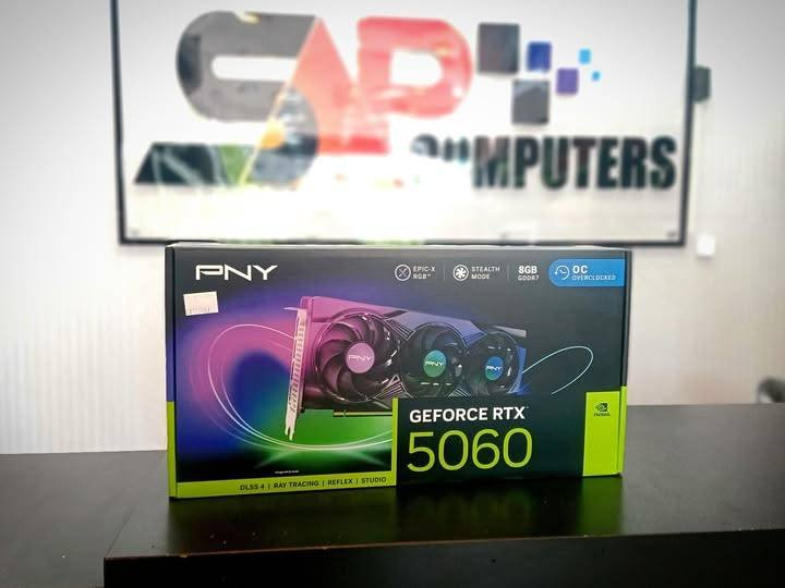⛔ PNY GeForce RTX 5060 8GB GDDR7 OC
