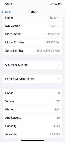 I phone 12 64gb