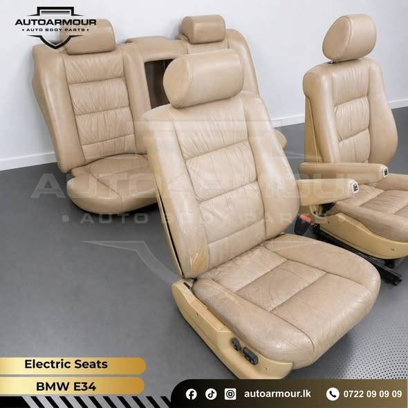 BMW E34 Complete Original Electric Seat Set