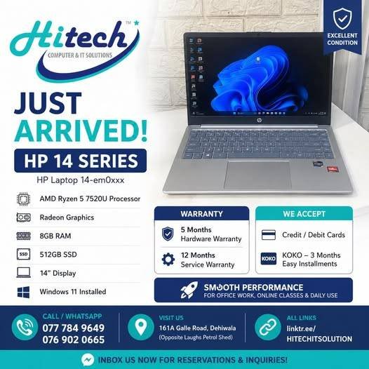 🔥 JUST ARRIVED – HP 14 SERIES 🔥