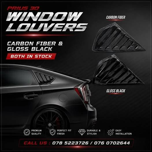 Window Louver For Toyota Prius XW30 2009-2015