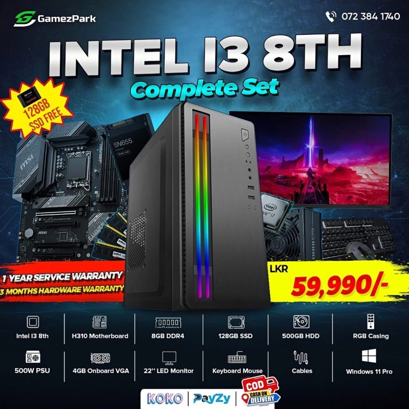 Intel i5 4th gen computer