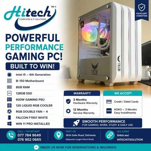 🤍 WHITE RGB GAMING PC 🤍